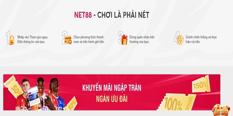 Cách tham gia trò chơi từ các nhà phát hành game tại NET88