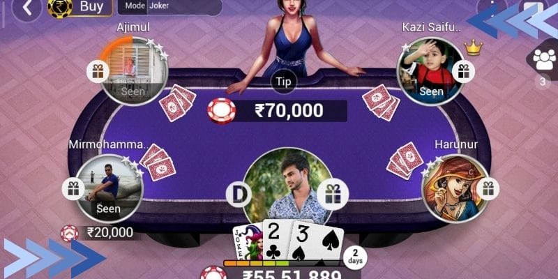 Teen Pati Joker là game bài đổi thưởng online thú vị